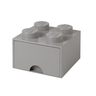 LEGO - Brick Drawer 4 Grey