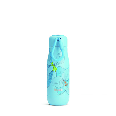 Zoku - Bottiglia termica con skin giglio del cielo da 350 ml