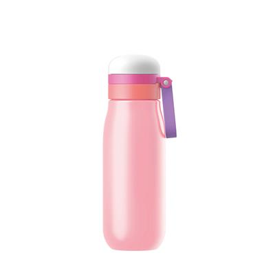 Bottiglia in acciaio inox di colore rosa da 500 ml