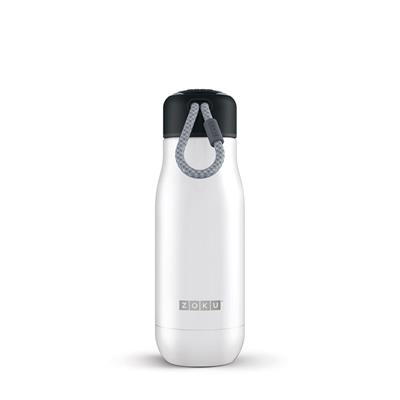 Bottiglia termica di colore bianco da 350 ml