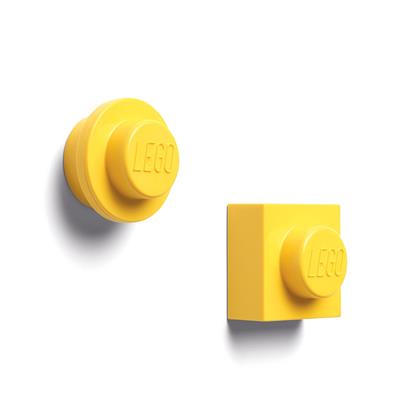 LEGO - Set 2 magneti Yellow