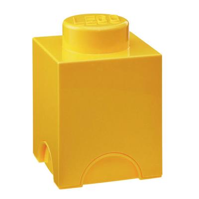 LEGO - Storage Brick 1 Yellow