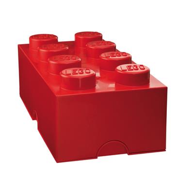 LEGO - Storage Brick 8 Red