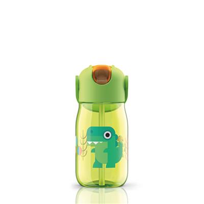 Zoku - Kids Flip Straw Bottle Verde