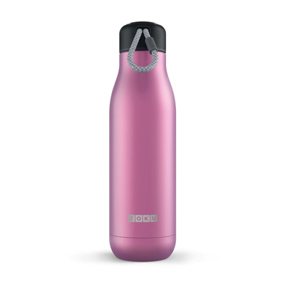 Bottiglia termica di colore rosa da 750 ml