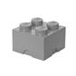 LEGO - Storage Brick 4 Grey
