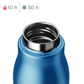 Bottiglia termica di colore blu da 350 ml